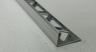Раскладка для плитки нержавеющая сталь Г-образная ST-6 (Нержавейка шлифованная)