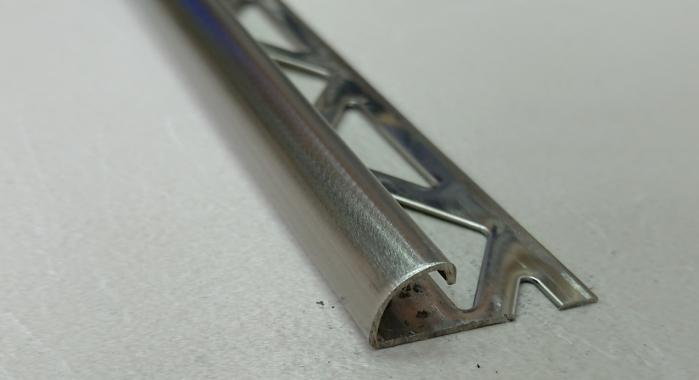 Раскладка для плитки наружная нержавеющая сталь STR-10 (Нержавейка шлифованная)