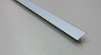 Профиль Т-образный алюминиевый АЛТ-13 (Серебро матовое)