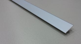 Профиль Т-образный алюминиевый АЛТ-20 (Серебро матовое)