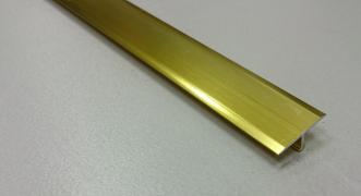 Профиль Т-образный алюминиевый АЛТ-26 (Золото глянцевое)