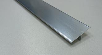 Профиль Т-образный алюминиевый АЛТ-30 (Серебро глянцевое)