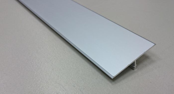 Профиль Т-образный алюминиевый АЛТ-40 (Серебро матовое)