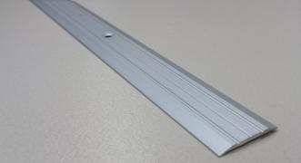 Порог алюминиевый одноуровневый ПА-2 (Серебро матовое)