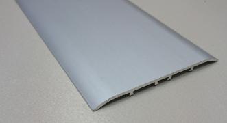 Порог алюминиевый одноуровневый ПА-16 (Серебро матовое)