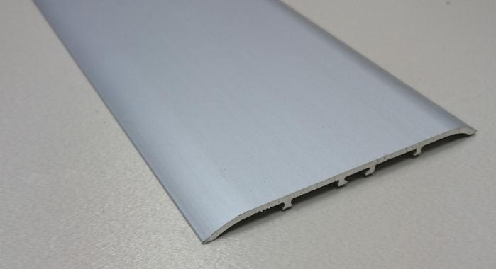 Порог алюминиевый одноуровневый ПА-16 (Серебро матовое)
