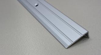 Порог алюминиевый угловой ПА-3 (Серебро матовое)