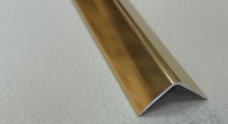 Угол алюминиевый ПА-15*15 (Золото глянцевое)